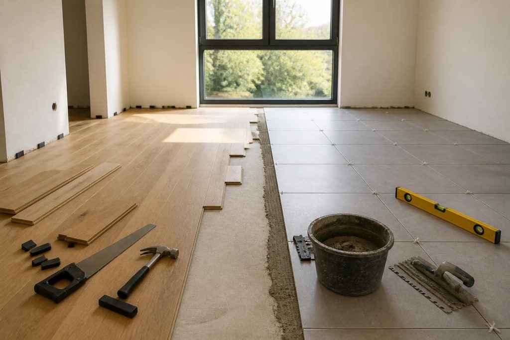 découvrez les bases essentielles pour poser du parquet ou du carrelage chez vous, avec des conseils pratiques pour un résultat réussi.