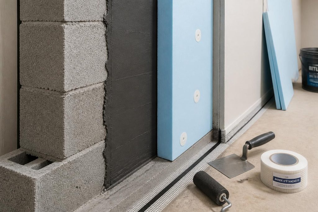 découvrez des méthodes efficaces pour assurer l'étanchéité et l'isolation des murs en parpaing à l'intérieur, améliorant confort et économies d'énergie.