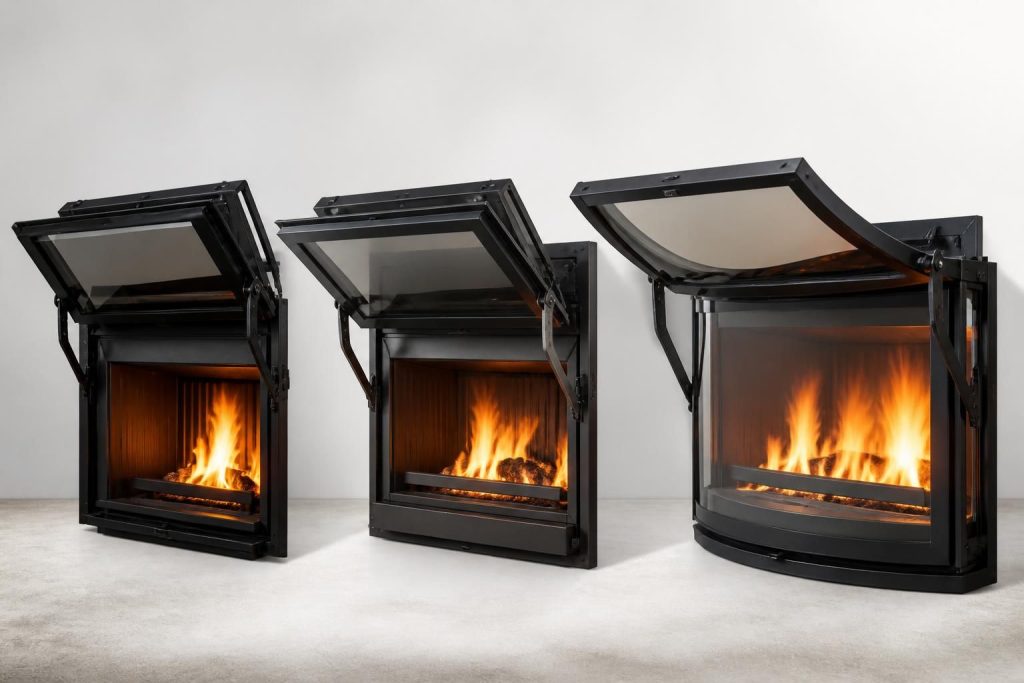 découvrez notre sélection d'inserts porte relevable avec les modèles godin et invicta, incluant des options panoramiques pour un design moderne et performant.