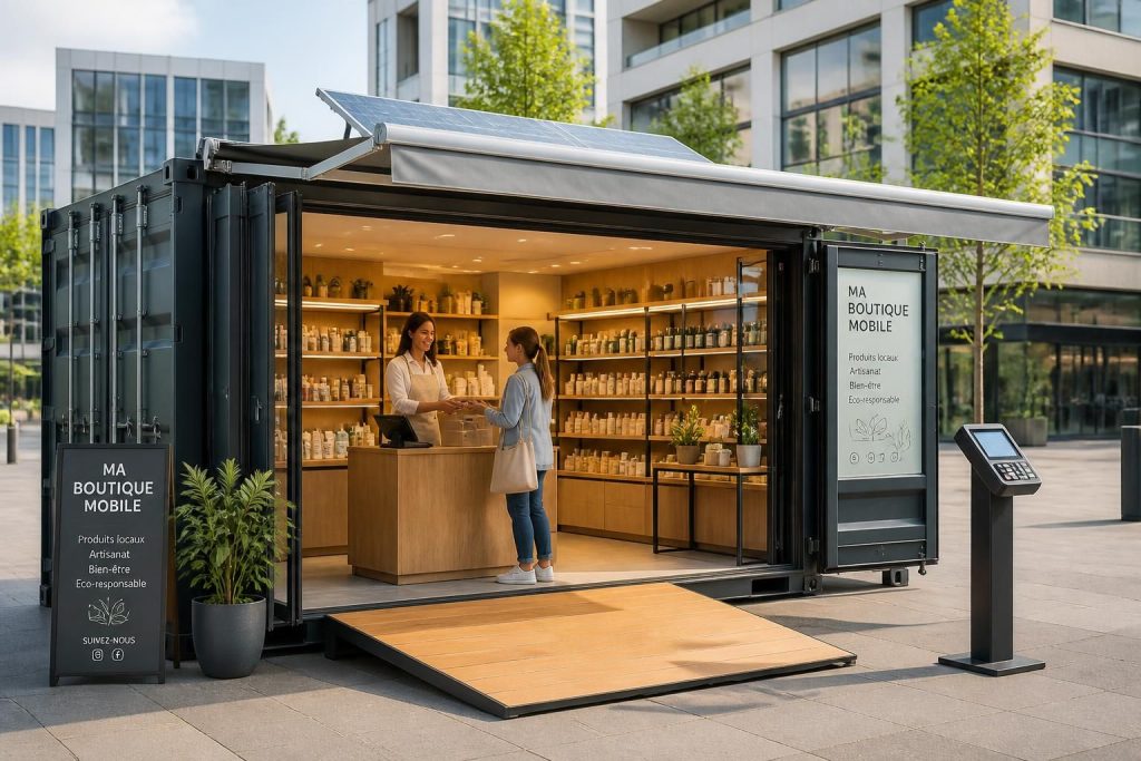 découvrez comment créer votre commerce mobile avec un container magasin : explorez les prix, les occasions disponibles et les options personnalisables pour un espace de vente flexible et économique.