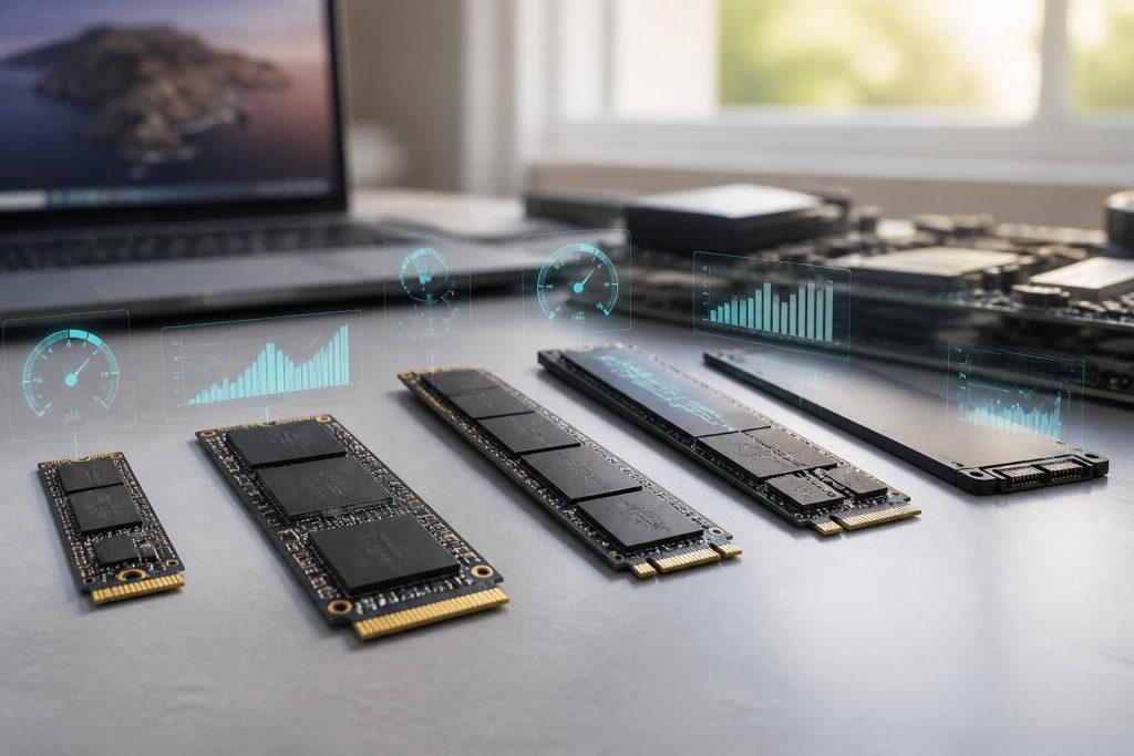 découvrez notre guide complet des mini ssd pcie : comparez les modèles, leurs vitesses et capacités pour choisir le stockage optimal adapté à vos besoins.